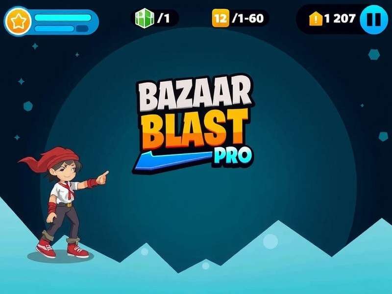Bazaar Blast Pro Game Screenshot